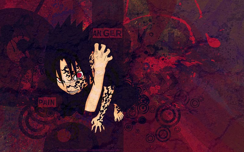 Anime, Naruto, Blood, Creepy, Evil, Spooky, Horror, Sasuke Uchiha, Scary, HD wallpaper