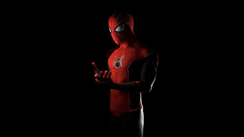 Spider Man Suit, spiderman, superheroes, digital-art, artist, artwork, artstation, HD wallpaper