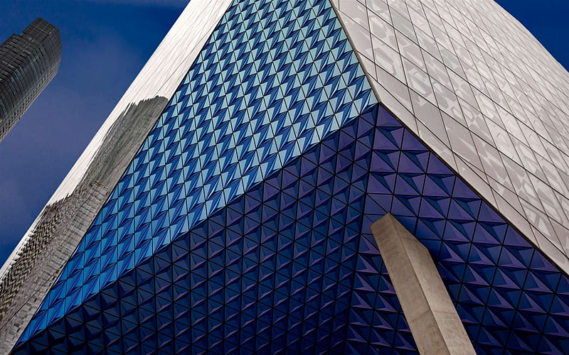 Toronto, University of Ryerson, Canadian Public University, modern building, glass facade, modern architecture, Canada, HD wallpaper