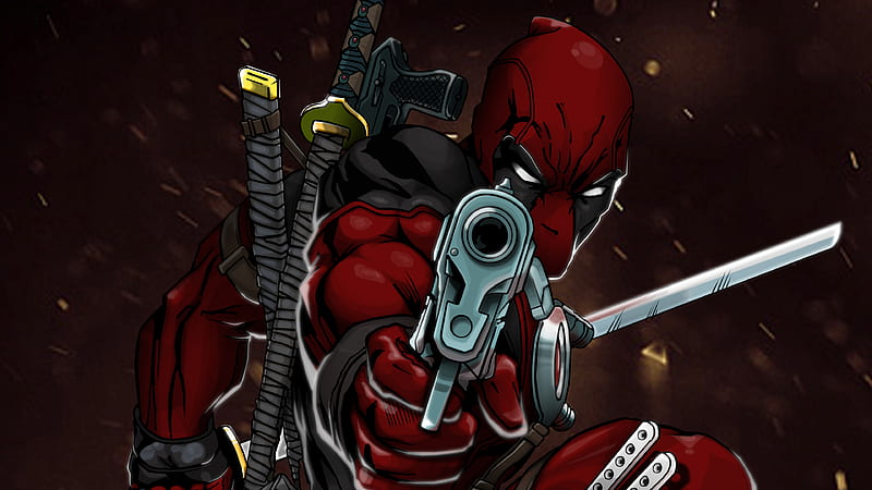 Deadpool Art, deadpool, superheroes, artwork, digital-art, art, behance, HD wallpaper