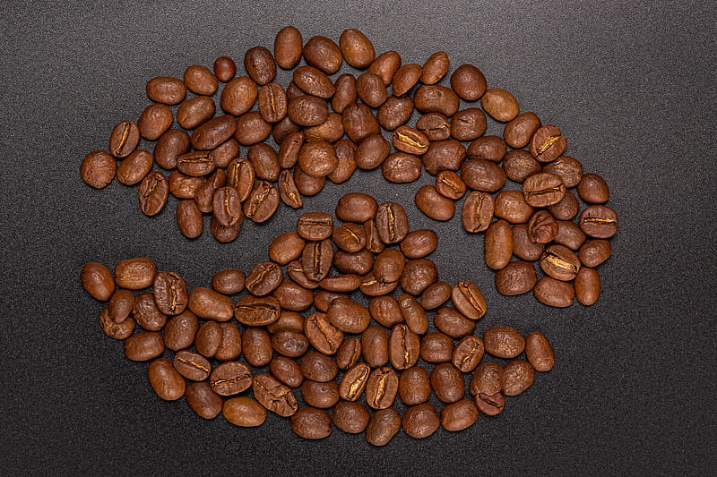coffee beans, coffee, beans, roasted, brown, HD wallpaper