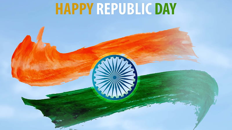 India Flag In Sky Background Republic Day, HD wallpaper | Peakpx