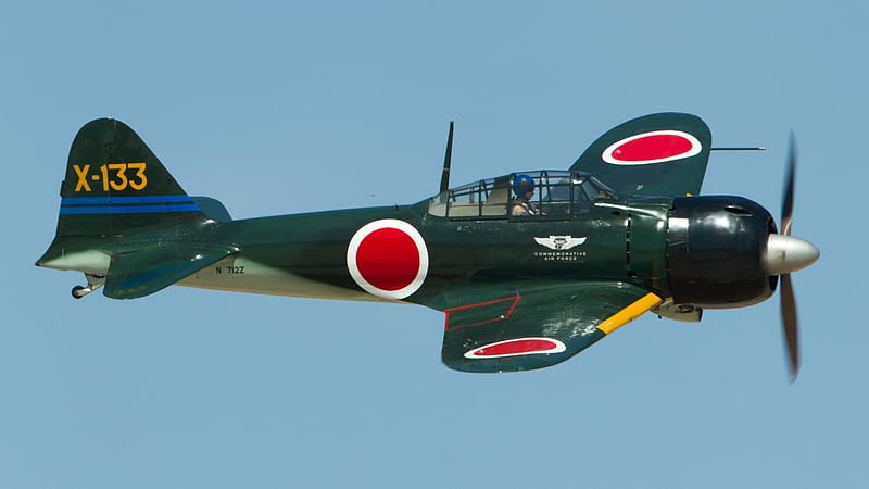 Mitsubishi A6 Zero, Japanese Aircraft, World War Two Aircraft, World War Two, HD wallpaper