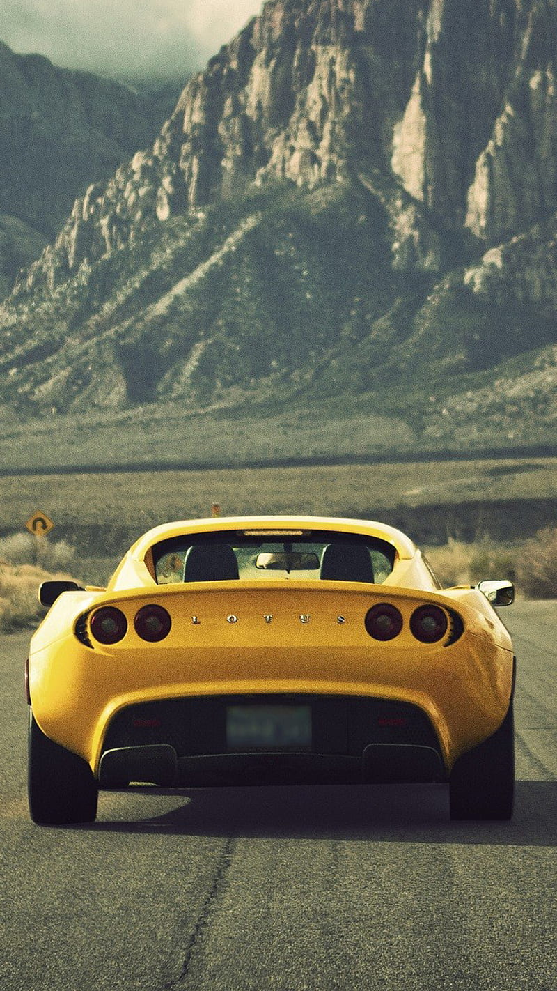 Yellow Lotus, car, engine, lotus, speed, yellow, HD phone wallpaper | Peakpx