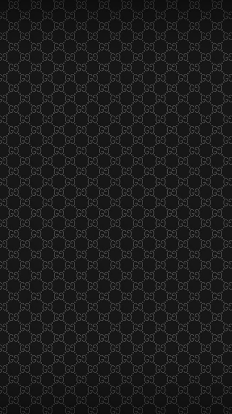Download Leather Gucci Pattern Wallpaper