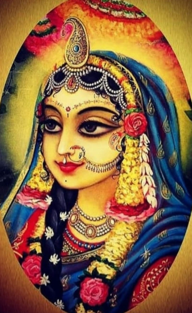 Radha rani, kevin modi, HD phone wallpaper