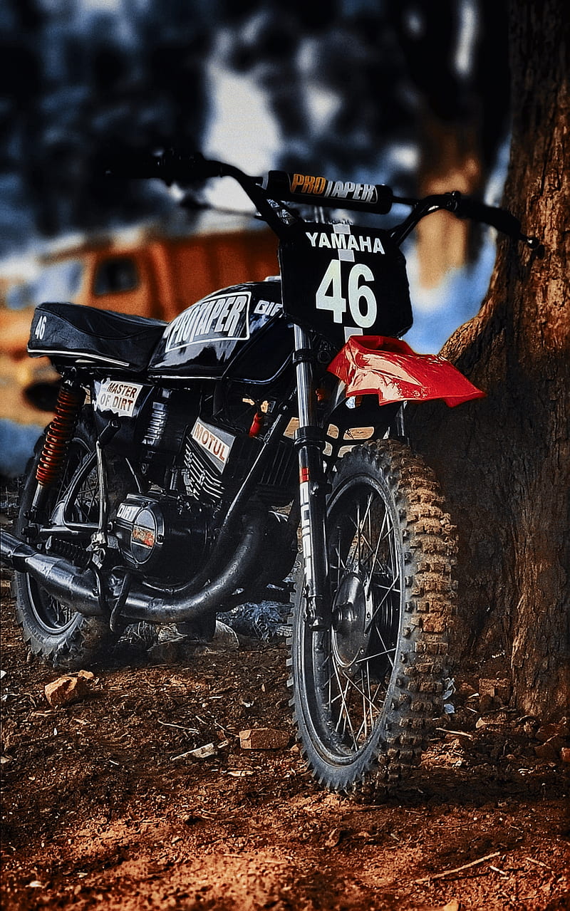 The Blue Bird 2strokes Bike Dirt Rally Rx100 Rx135 Esports Vintage Yamaha Hd Mobile Wallpaper Peakpx