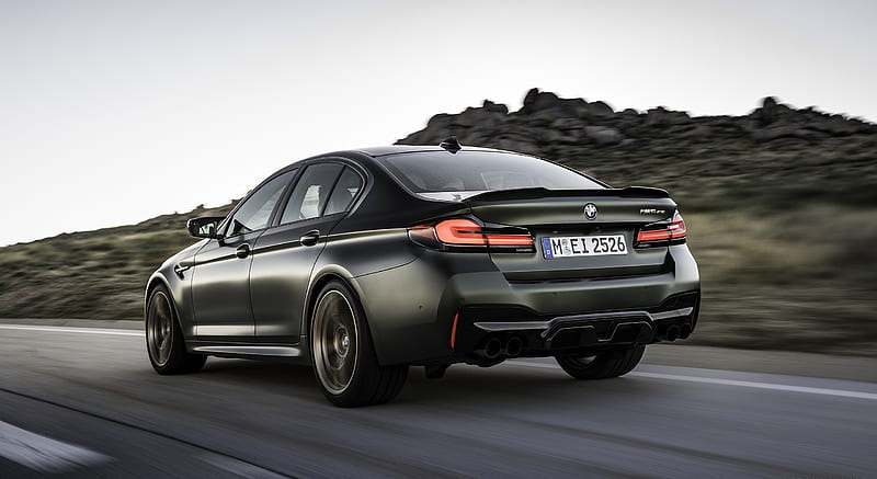 2022 BMW M5 CS - Rear Three-Quarter, car, HD wallpaper | Peakpx