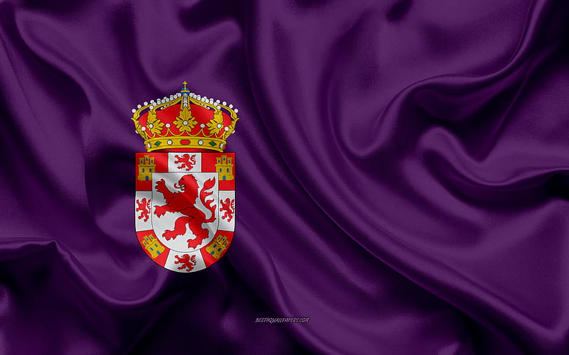 Cordoba Flag silk texture, silk flag, Spanish province, Cordoba, Spain, Europe, Flag of Cordoba, flags of Spanish provinces, HD wallpaper