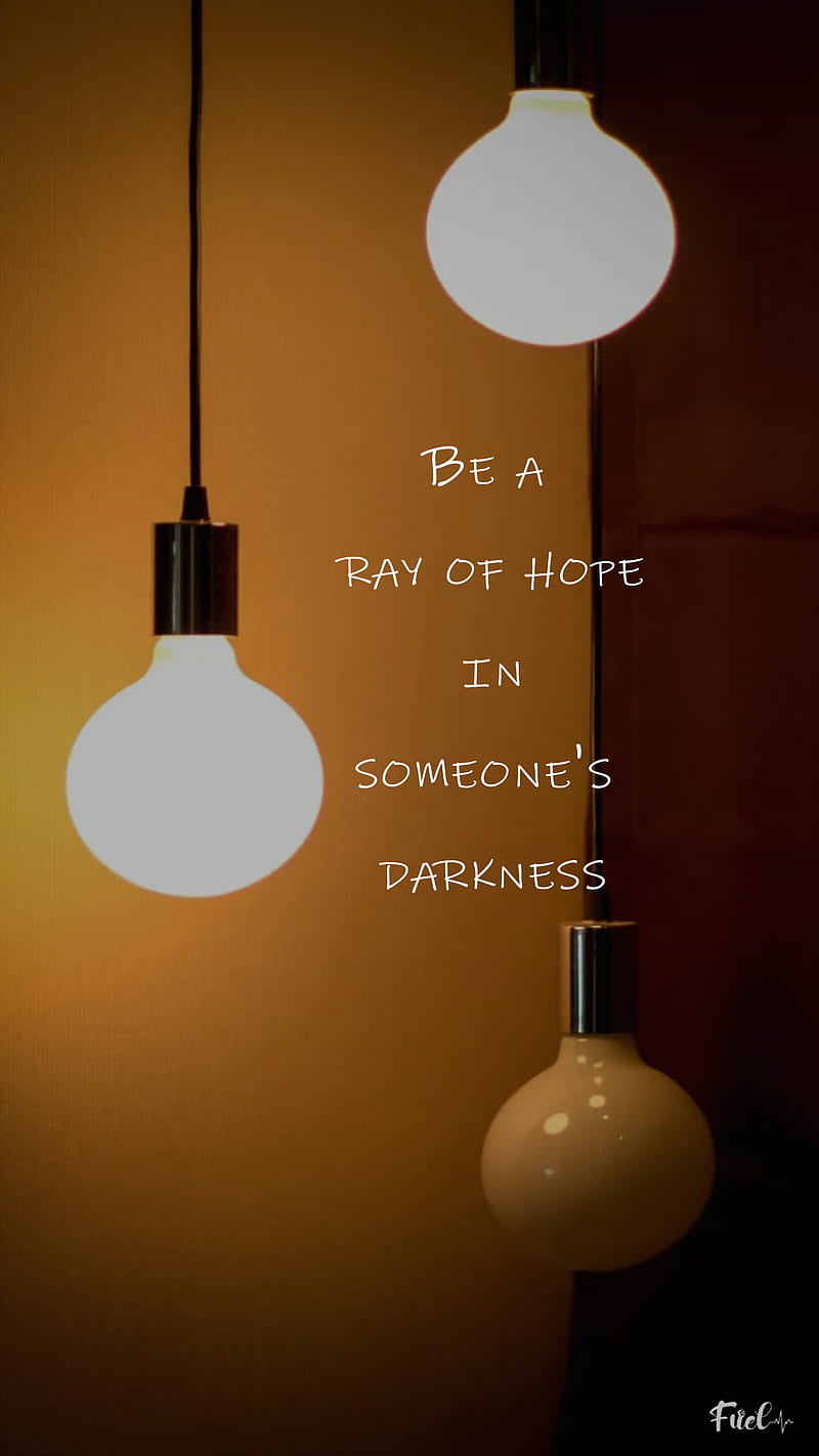 Ray of Hope, fuel, quotes, HD phone wallpaper