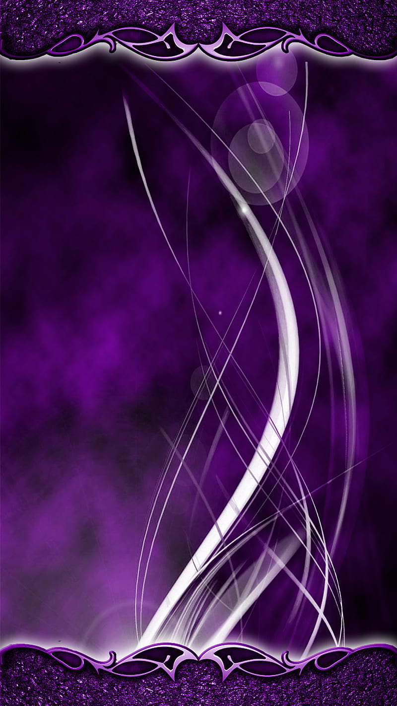 Purple Elegance, abstract, desenho, pretty, HD phone wallpaper