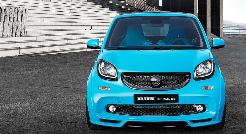2017 BRABUS ULTIMATE 125 based on Smart ForTwo Cabrio - Front , car, HD wallpaper
