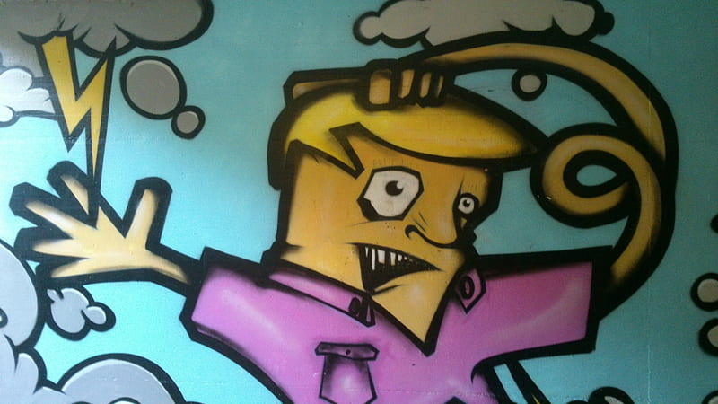 Another Part of Grafitti, Snapshot, Grafitti, NSK-Crew, Sprayed, Limburg, Street Art, Art, Limburg-Lahn, Comic Style Graffitti, graph, graphy, Underpass, HD wallpaper