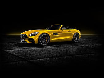 Mercedes AMG GT S Roadster 2018, mercedes-amg-gt, mercedes, carros, 2018-cars, HD wallpaper