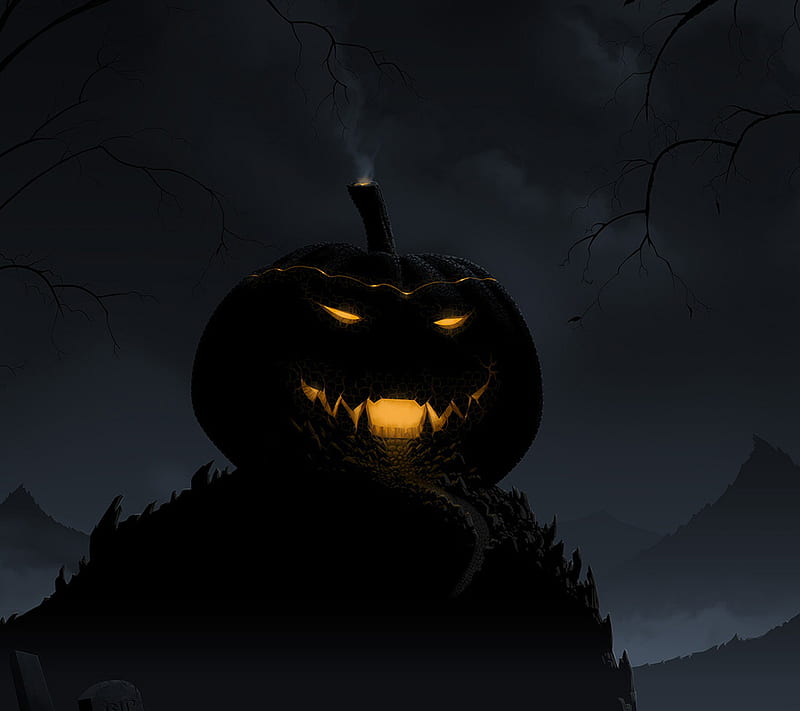 Halloween, dark, happy, night, HD wallpaper | Peakpx