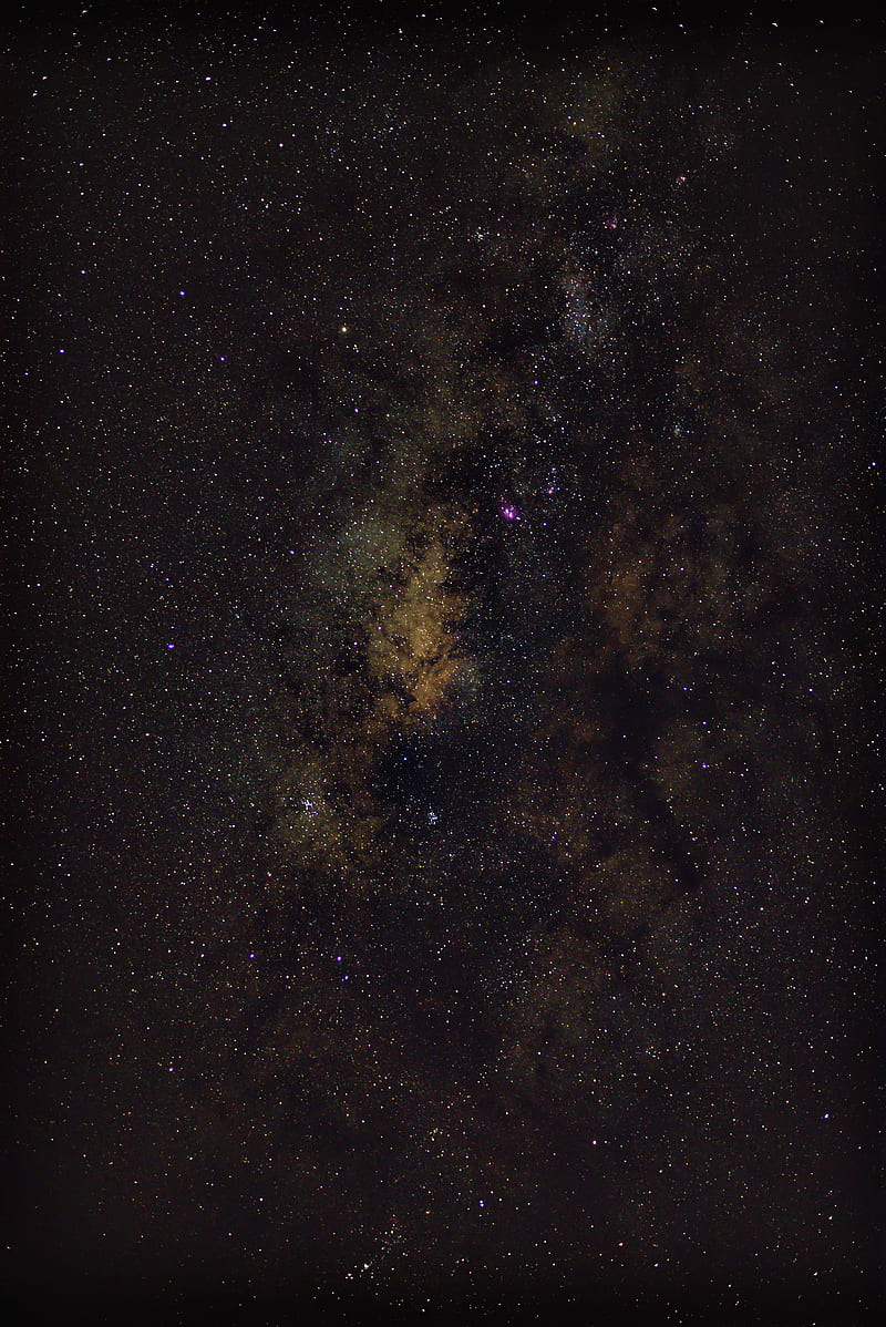 nebula, stars, galaxy, universe, space, glow, HD phone wallpaper