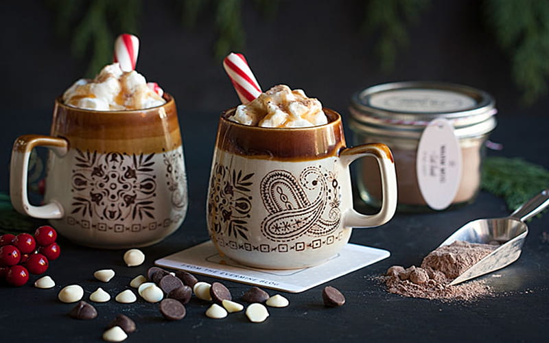 Hot Chocolate, Mix, Cup, Hot, Chocolate, HD wallpaper