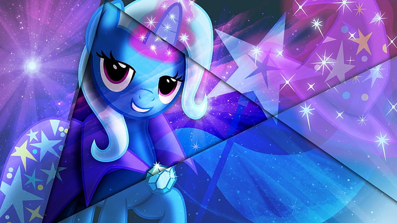 My Little Pony - Trixie, My Little Pony, Friendship is Magic, Trixie, Cartoon, HD wallpaper