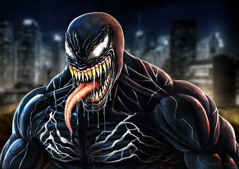 Venom Movie Fan Made Art, venom-movie, venom, artwork, , artist, digital-art, 2018-movies, movies, HD wallpaper