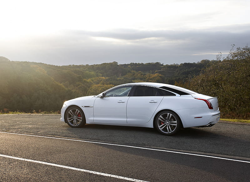 2012 Jaguar XJ Sport and Speed Packs (with Privacy Glass) - Side, car, HD wallpaper