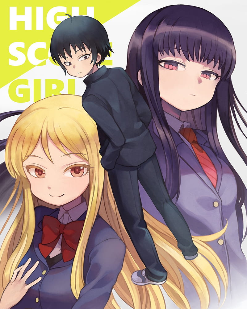 Hi Score Girl, anime, gamer, netflix, HD phone wallpaper