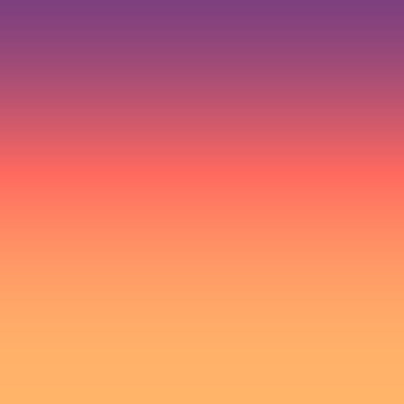 Misty Sunset Purple and Orange Ombre Wall Mural, HD phone wallpaper ...