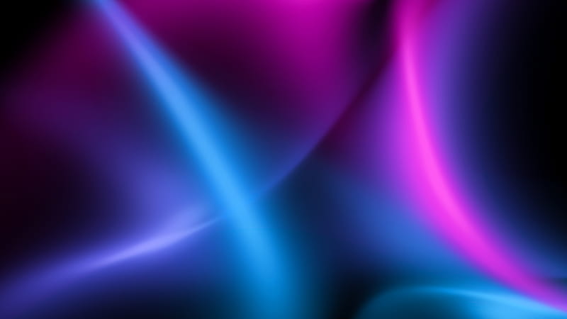 Blue Purple Lights Exposed Abstraction Abstract, HD wallpaper