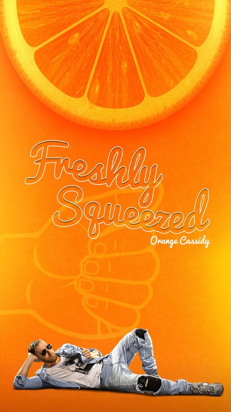 Freshly Squeezed , aew, best friends, freshly squeezed, orange cassidy, HD phone wallpaper