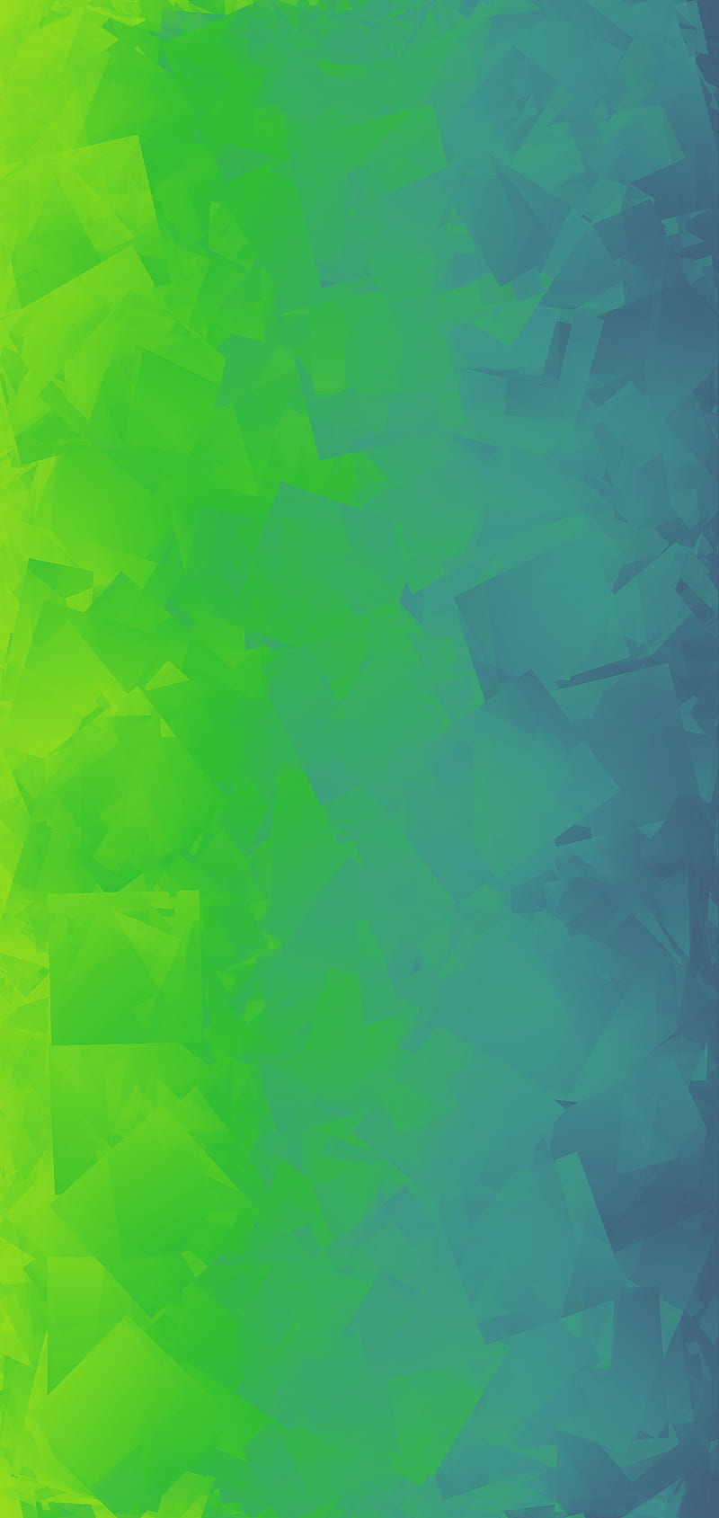 Cubism Green, color, cubismo, fog, gaming, sfondi, verde, HD phone wallpaper