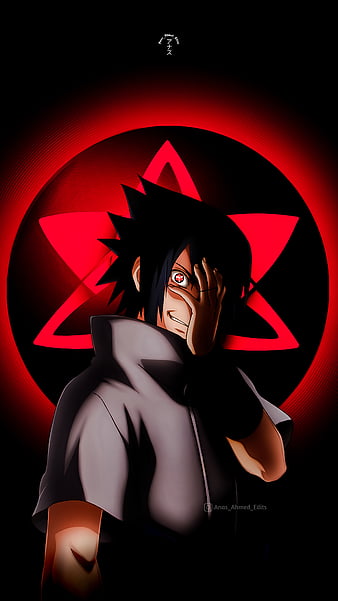 Naruto, black, dark, , anime, night, HD phone wallpaper