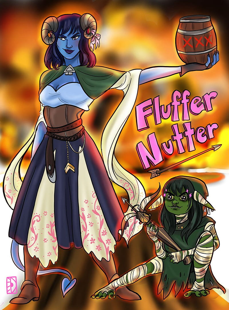 Fluffer Nutter, critical role, jester, nott, HD mobile wallpaper