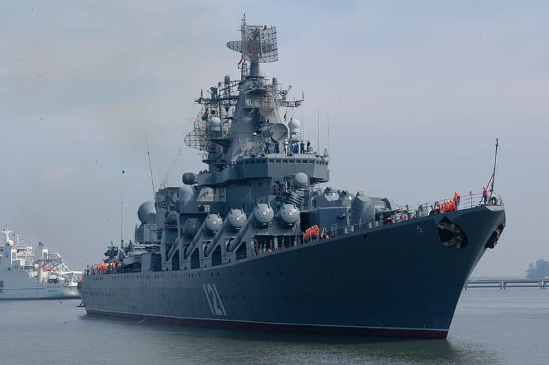 Military, Cruiser, Warship, Russian Cruiser Moskva, Warships, HD wallpaper