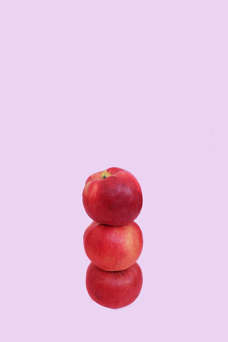 three overlapping honeycrisp apples, HD phone wallpaper