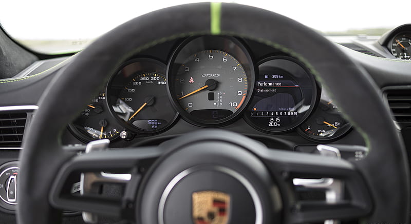 2019 Porsche 911 Gt3 Rs Color Lizard Green Interior Detail Car