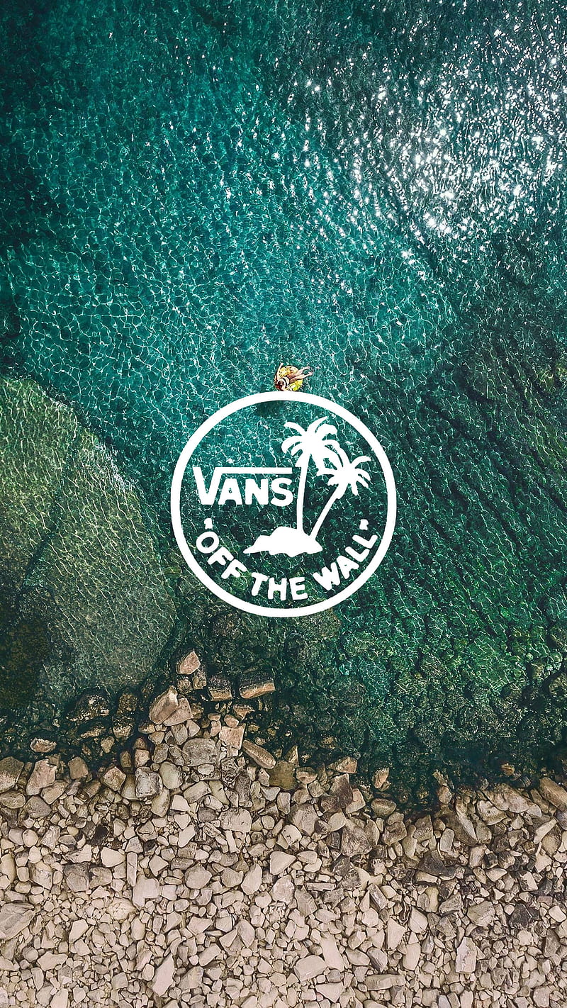Vans Lagoon, 2018, beach, brands, google, logos, graphy, pixel, HD phone wallpaper