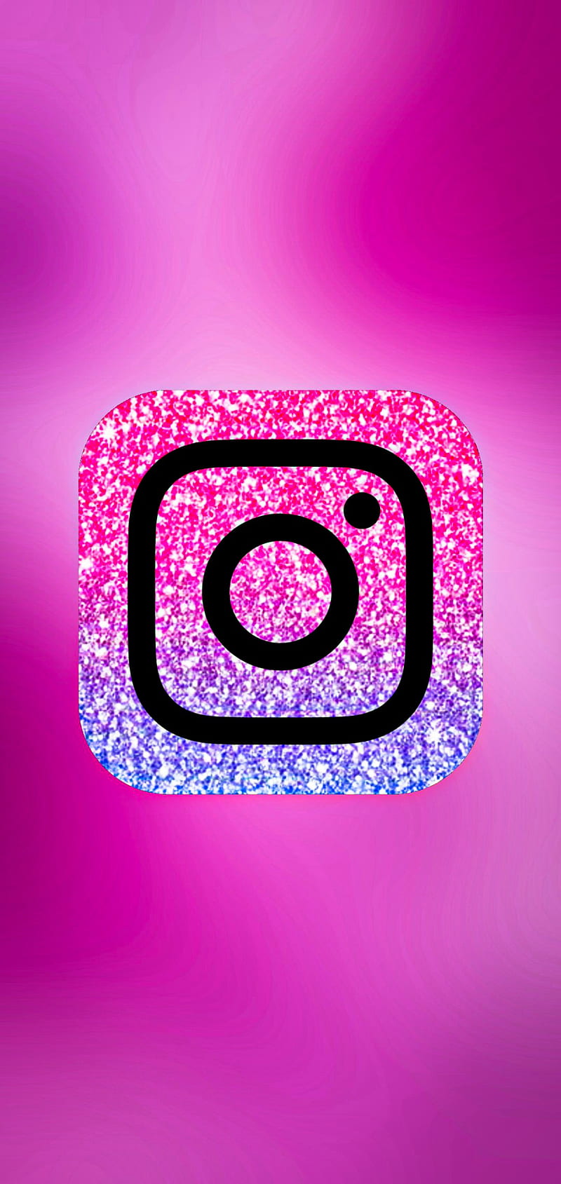 Instagram logo , abstract, blue, fish, instagram, logo, rainbows, HD phone wallpaper