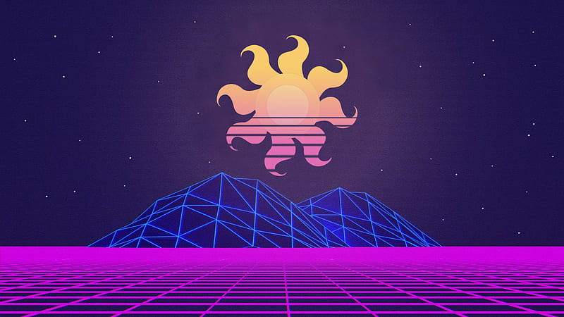 Vaporwave Sun Art Vaporwave, HD Wallpaper | Peakpx