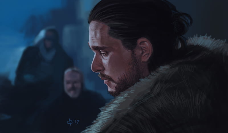 Jon Snow Game Of Thrones Artwork , jon-snow, game-of-thrones-season-7, game-of-thrones, tv-shows, HD wallpaper