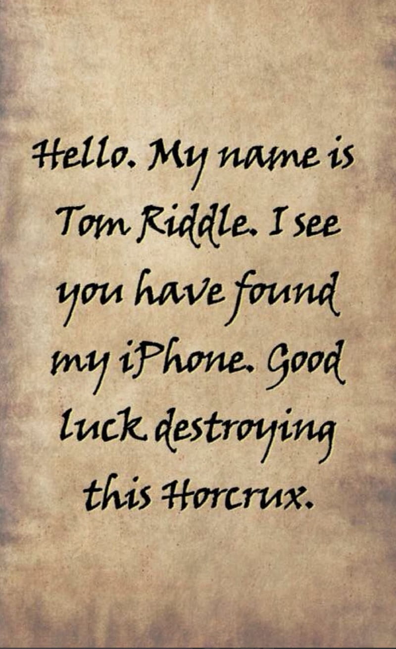 Tom riddle, harry potter, quotes, HD phone wallpaper | Peakpx