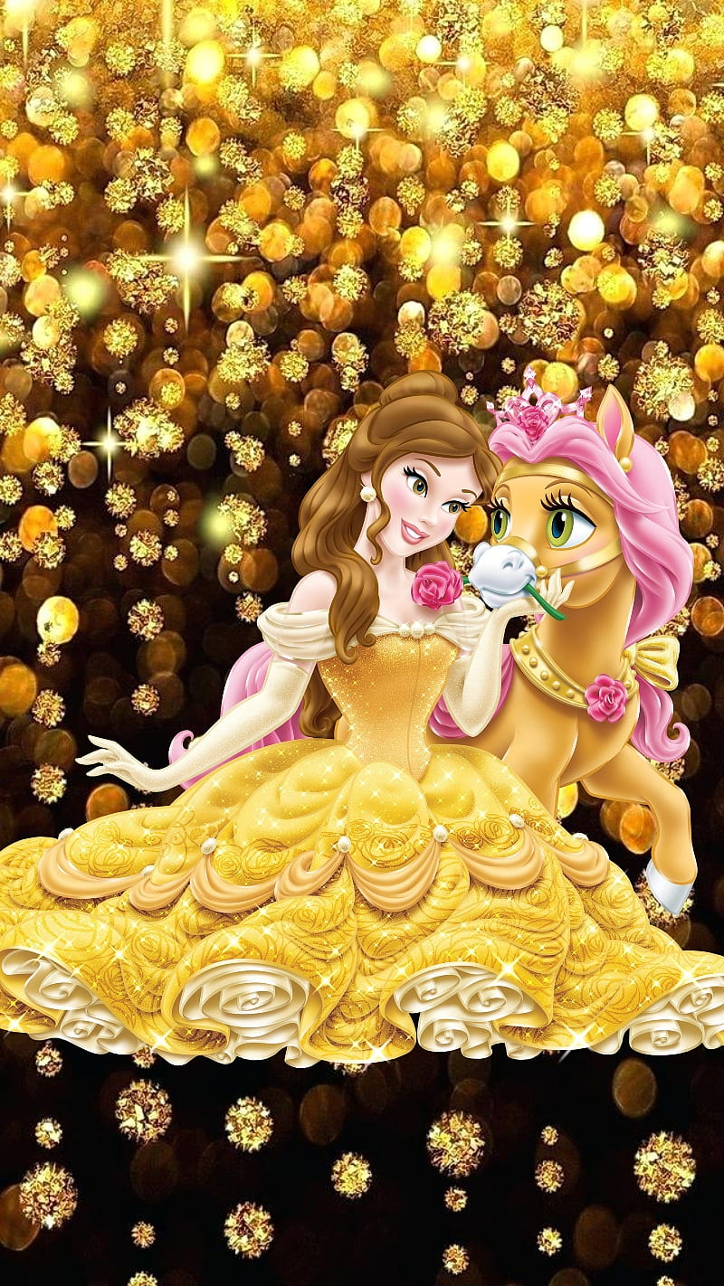 Belle princess, la bella, beauty, beast, HD phone wallpaper