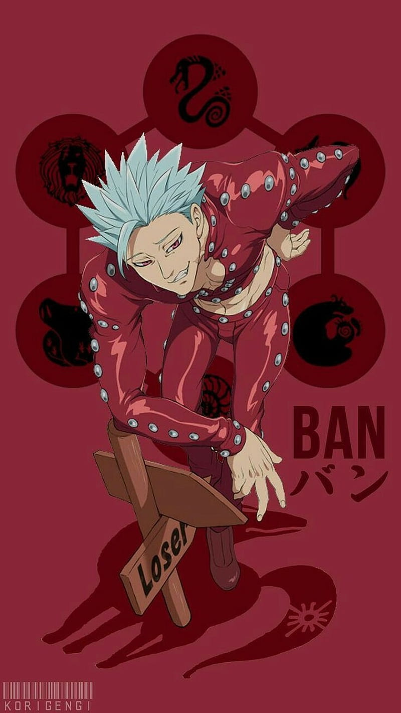 Ban, nanatsu, no, taizai, anime, HD phone wallpaper