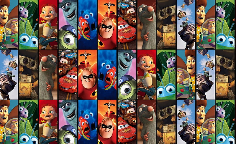 Pixar films, combo, pixer, Animation, funny, HD wallpaper | Peakpx