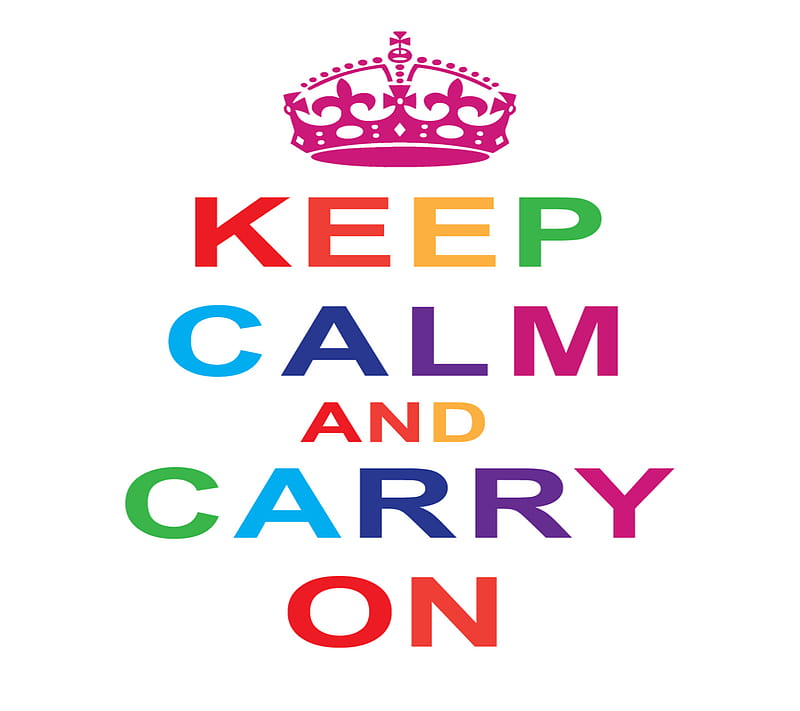 Carry On, 2013, calm, carryon, cool, life, new, nice, quote, saying ...
