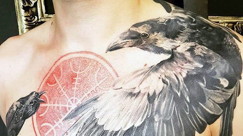 Masculine Viking Compass Chest Design Tattoo For Men Tattoos For Men, HD  wallpaper | Peakpx