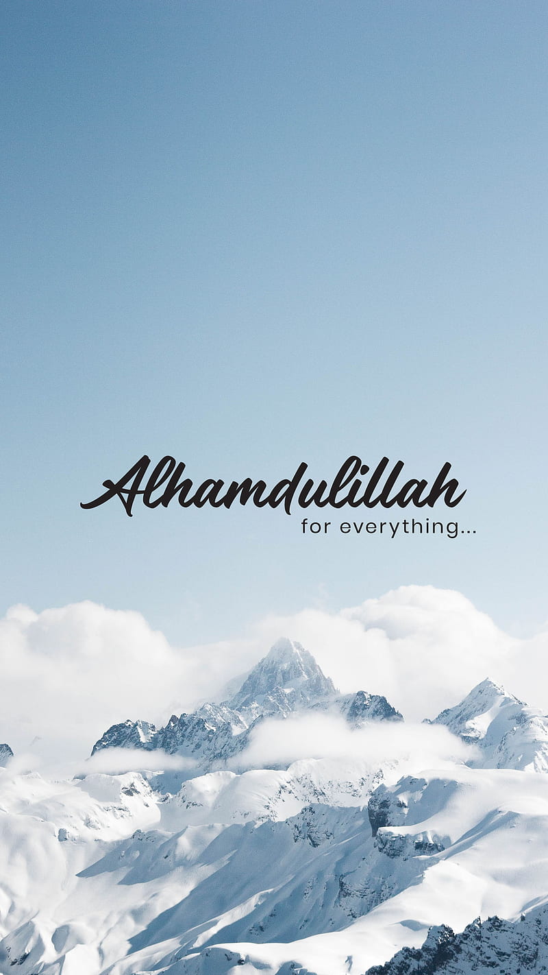 Alhamdulillah, Allah, iphone, islam, islamic, muslim, nature, sayings, HD  phone wallpaper | Peakpx