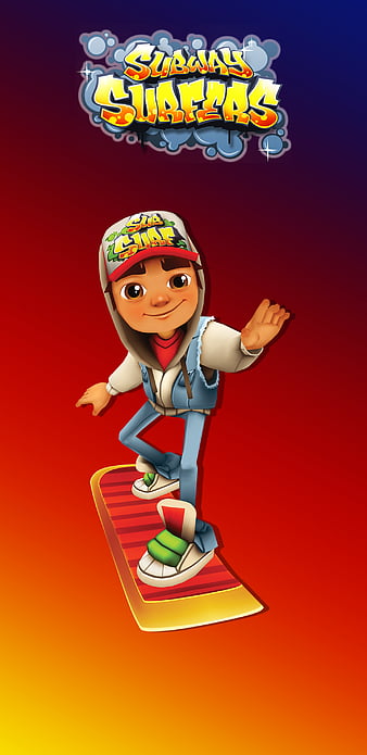 jake subway surfers  Personagem, Imagem de fundo para iphone