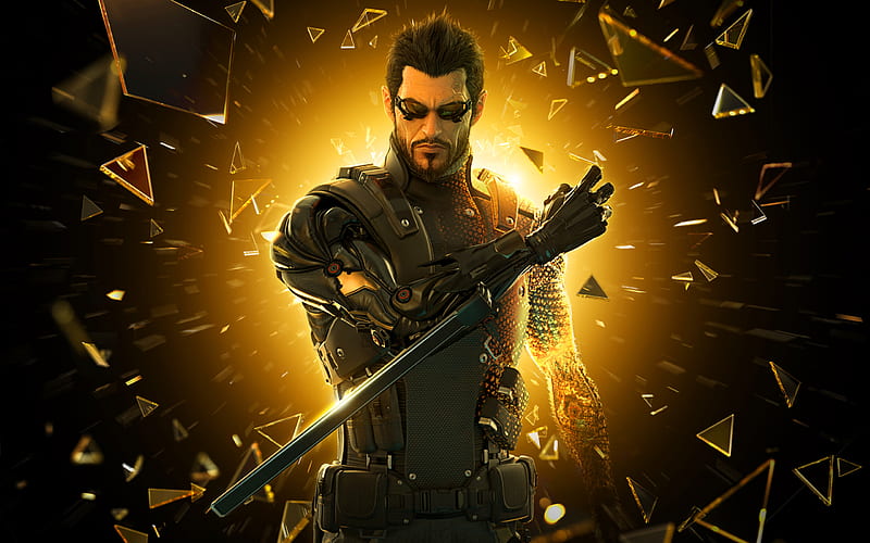 Deus Ex : Human Revolution, ps3, xbox 360, adam jensen, game, human revolution, pc, deus ex, HD wallpaper