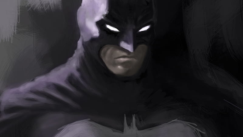 Artwork Batman, batman, superheroes, artwork, digital-art, HD wallpaper