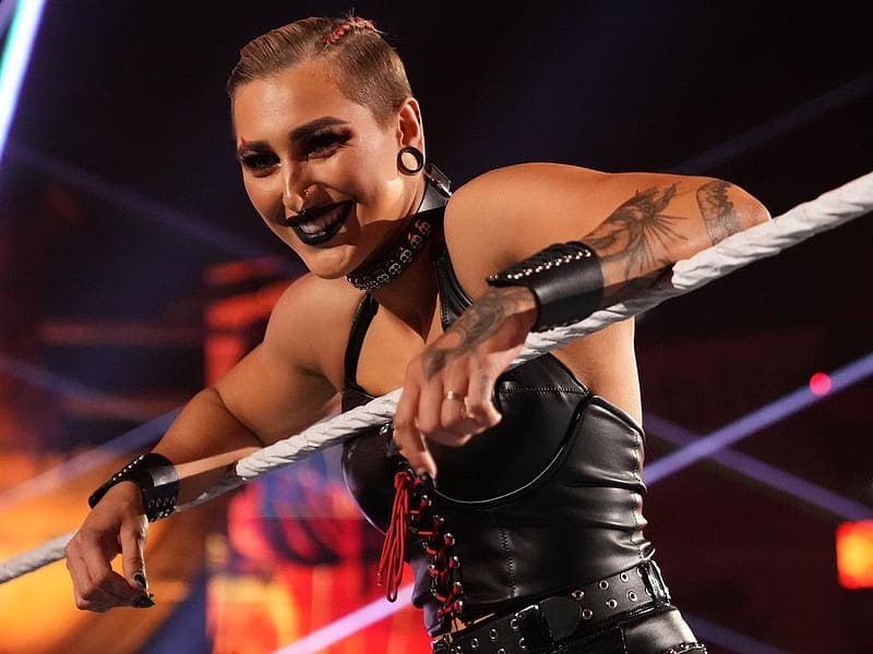 This Is Getting Old: Fans Frustrated After Rhea Ripley's Involvement Ruins Thrilling OC Vs Judgement Day 6 Man Tag Team Match At WWE Crown Jewel EssentiallySports, HD wallpaper