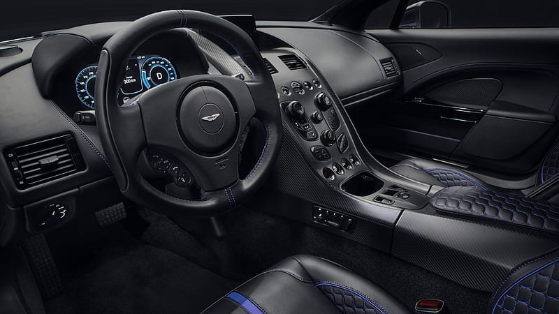 Aston Martin Rapide E 2019 Interior, HD wallpaper